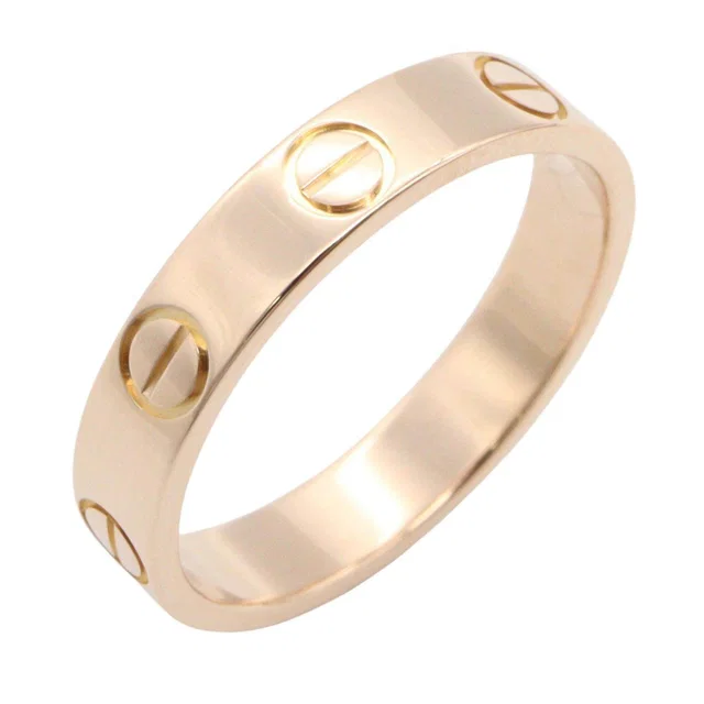 Cartier Mini Love Ring Au750 Ring Size 8 from LuxUness
