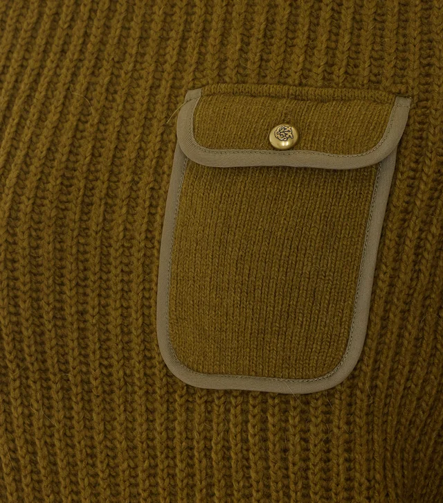 Pinko Chest Pocket Ribbed Sweater, photo 5 of 5 from SENSER