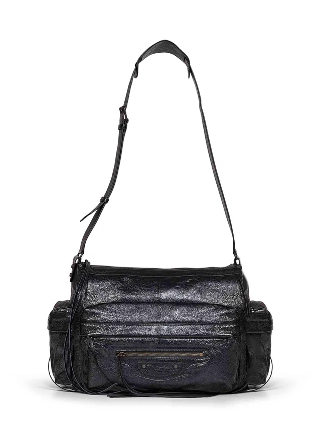 Balenciaga Crossbody Bag — Black Goatskin in Black Goatskin from HEWI