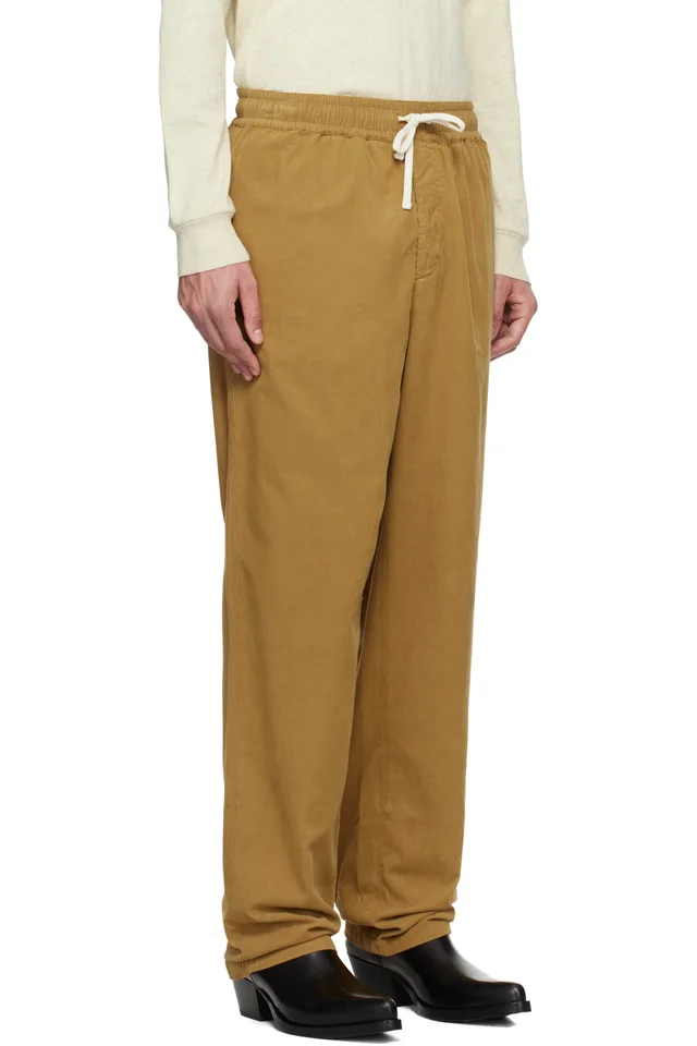 Isabel Marant Tan Nirlen Trousers, photo 2 of 4 from SSENSE