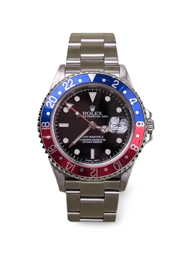 Rolex GMT-Master II 40mm watch - men - stainless steel - One Size - Black in black from Farfetch