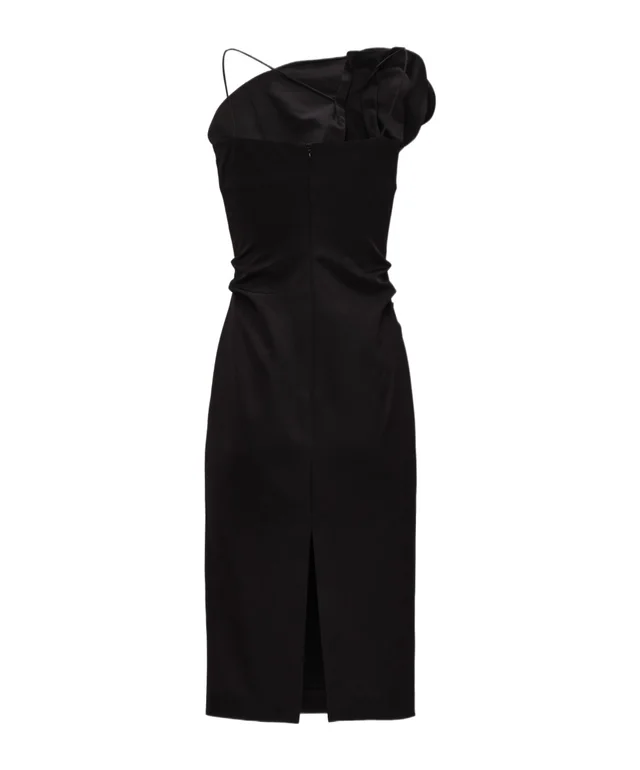Magda Butrym Rose One-Shoulder Midi Dress, photo 2 of 3 from SENSER