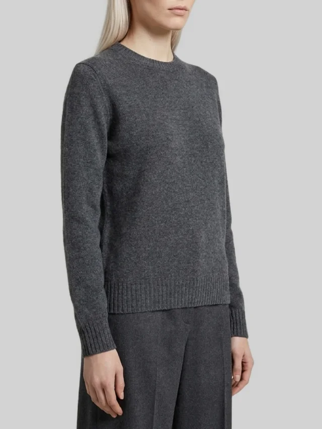 Max Mara Lume Crewneck Knitted Jumper, photo 2 of 3 from SENSER