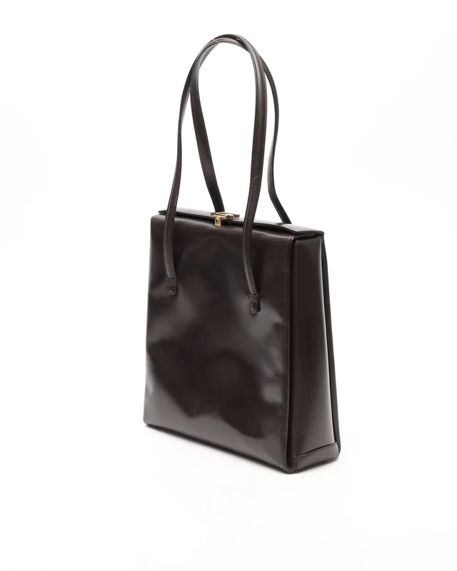 Gucci GG Tote Bag in Leather from A Retro Tale, photo 2 of 14