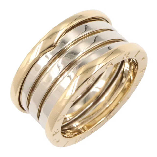 Bvlgari Ring B-zero One Bands 18k White Gold in White from The Reluxe