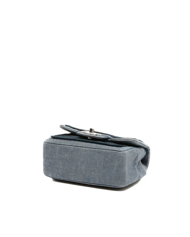 Chanel Square Denim Medallion Flap Bag in Denim from A Retro Tale, photo 5 of 9