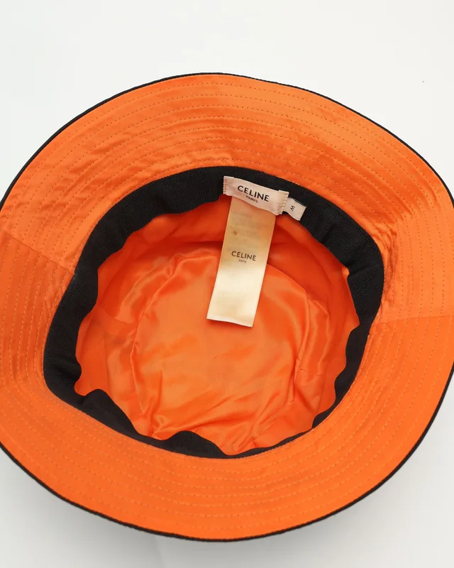 Celine Logo Bucket Hat, Size M in Nylon from A Retro Tale, photo 5 of 5