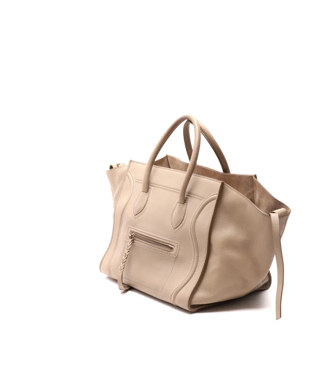 Celine Phantom Luggage Tote Bag in Suede from A Retro Tale, photo 2 of 6