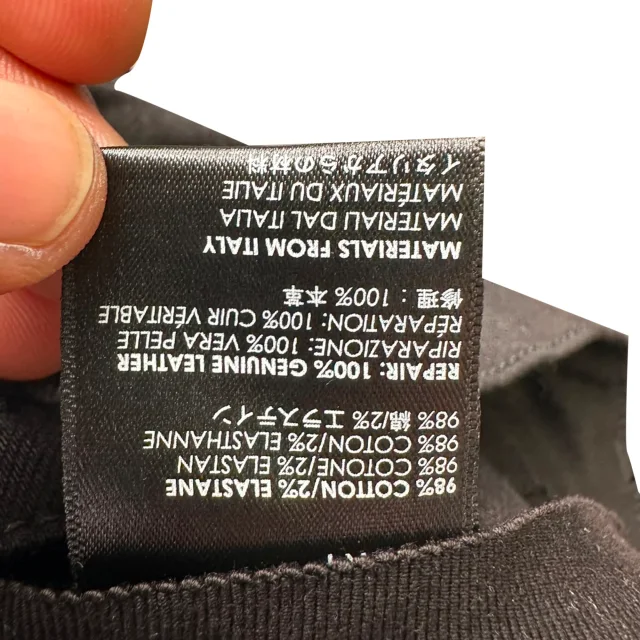 Amiri Mx2 Skinny-Fit Distressed Jeans in Black Cotton in black, photo 4 of 6 from ShopSimon