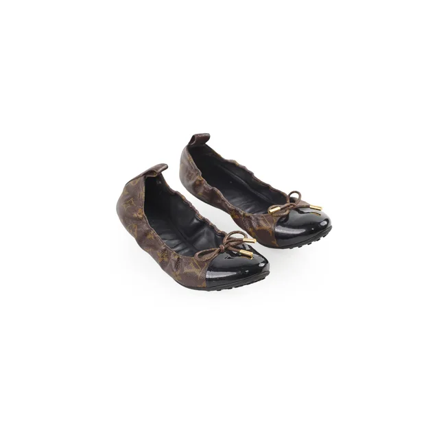 Louis Vuitton Monogram Canvas Ballet Flats in Coated canvas from The Purse Affair