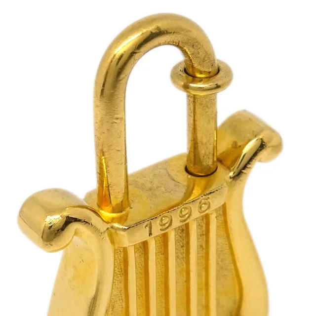 Hermès Harp Cadena Padlock 1996 Limited Metal Design Gold _plated Accessory in Gold from HEWI, photo 3 of 4