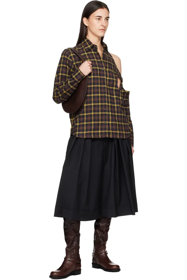 Coperni Brown Belt High Cavalier Tall Boots, photo 5 of 5 from SSENSE