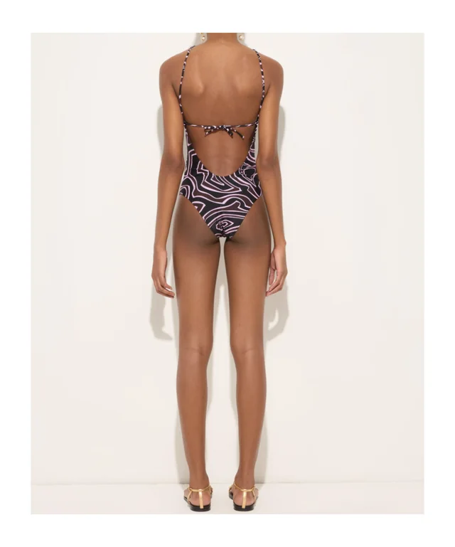 Emilio Pucci Labirinto Print Swimsuit, photo 4 of 5 from SENSER