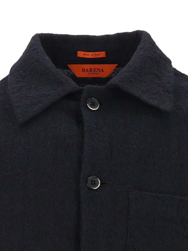 Barena Cedrone Felted Overshirt, photo 3 of 4 from SENSER