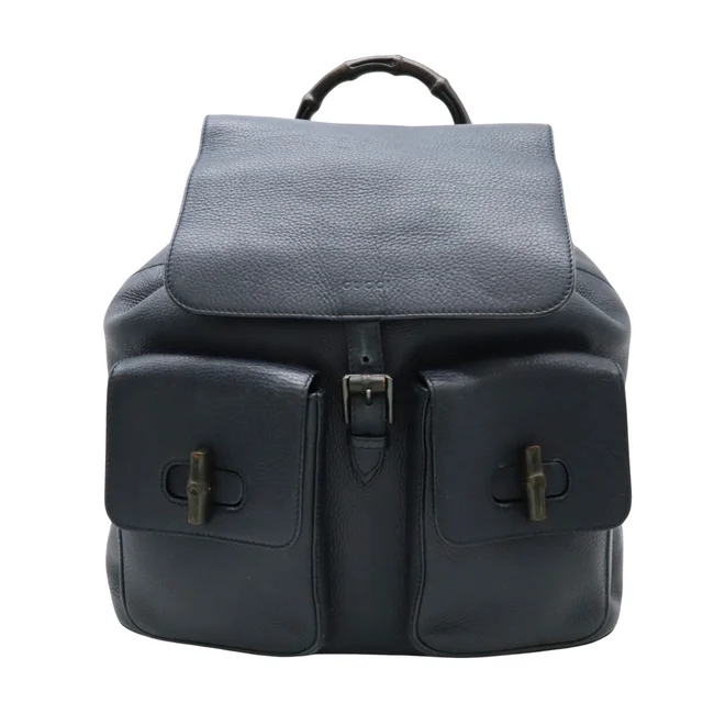 Gucci Bamboo backpacks in Leather from The Brand Collector, photo 1 of 1