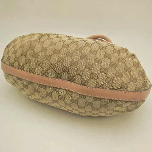 Gucci GG Canvas Tote Bag in Beige Canvas from LuxUness, photo 5 of 8