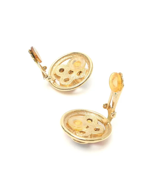 Dior Rhinestone Clip-on Earrings from A Retro Tale, photo 3 of 5