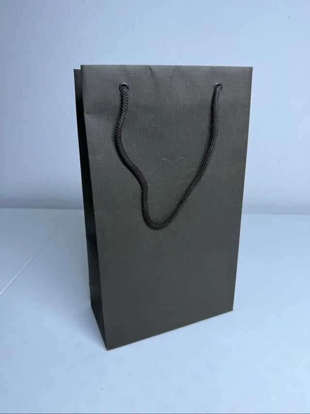 Patek Philippe Shopping Gift Bag 8 X 11 Inch Designer Luxury Packaging in black from Poshmark