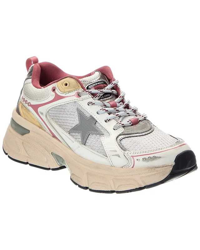 Golden Goose Lightstar Mesh & Leather Sneaker, image 1 of 1 from Gilt