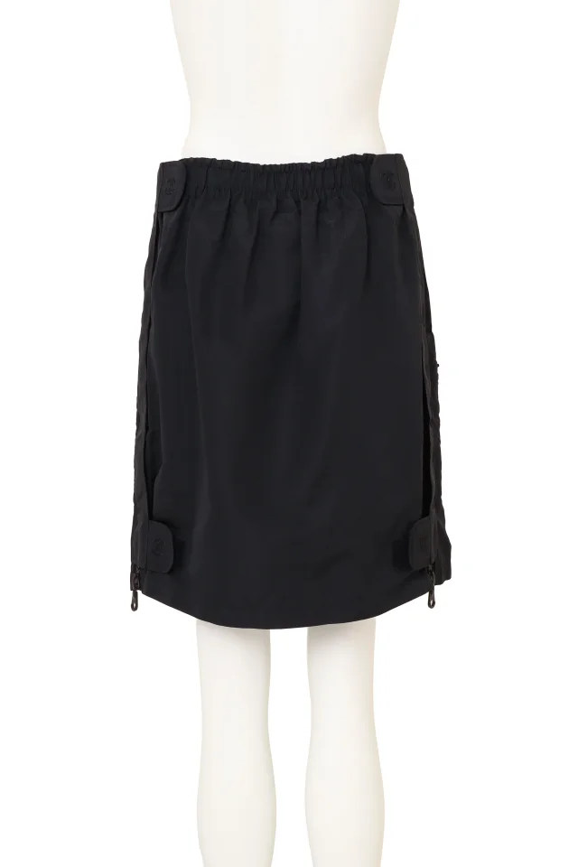 Chanel 1994 F/W Quilted Silk Utility Skirt in Silk from Recess LA, photo 5 of 6