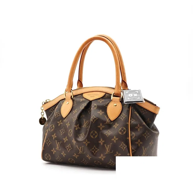 Louis Vuitton Tivoli PM Bag Handbag Brown in Brown Coated canvas from The Reluxe