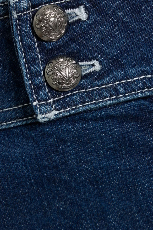 Veronica Beard Bowen Denim Mini Skirt in Blue, photo 3 of 3 from THE OUTNET