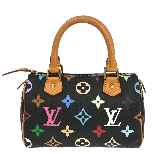 Louis Vuitton Multicolor Mini Speedy Handbag M92644 in Multicolor Canvas from AMORE Vintage Tokyo