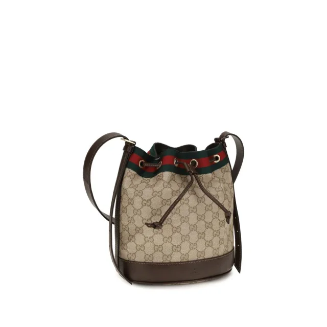 Gucci Fabric Handbag in Beige Leather from HEWI, photo 2 of 4
