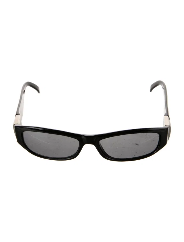 FRED Narrow Tinted Sunglasses in black from The RealReal
