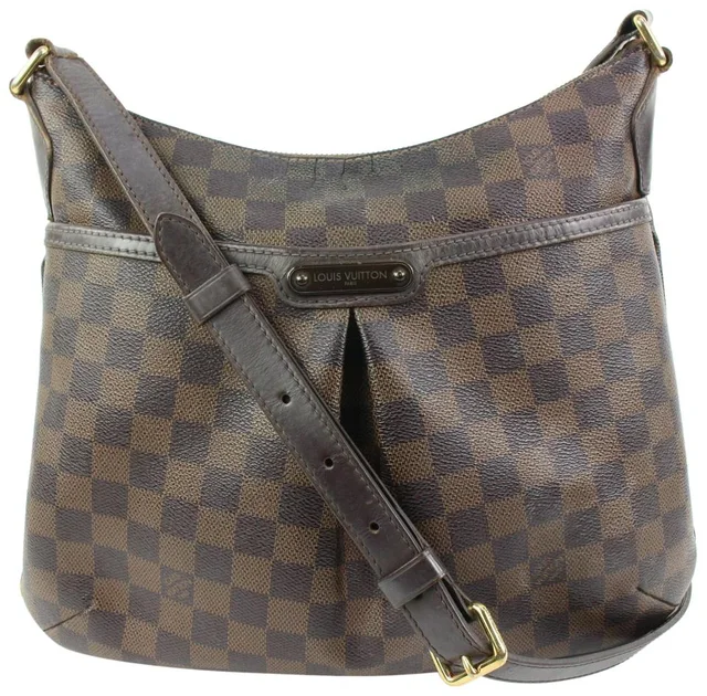 Louis Vuitton Damier Ebene Bloomsbury PM Crossbody Messenger in Brown Canvas from Bagriculture