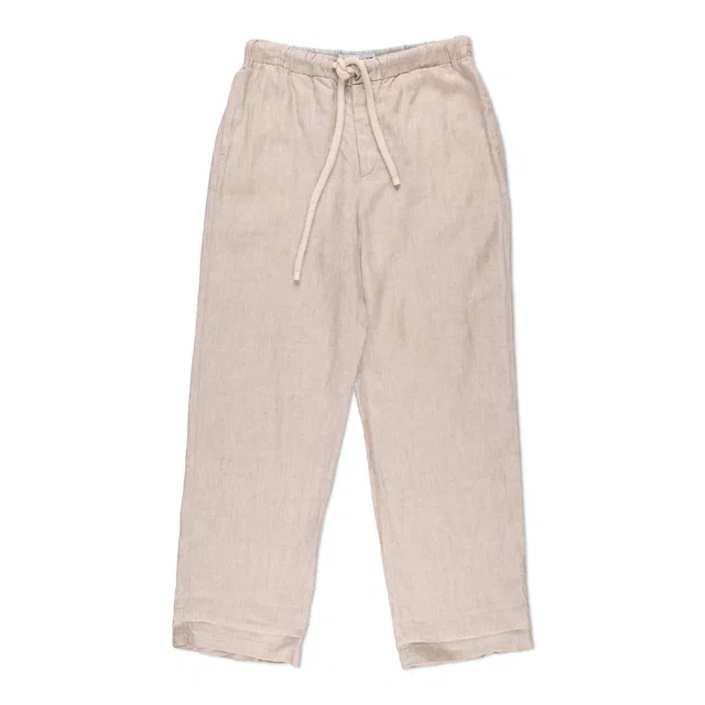Loewe Beige Linen Men's Pants in Beige from HEWI
