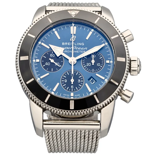 Breitling Superocean AB0162 44mm Stainless Steel Watch from H&T