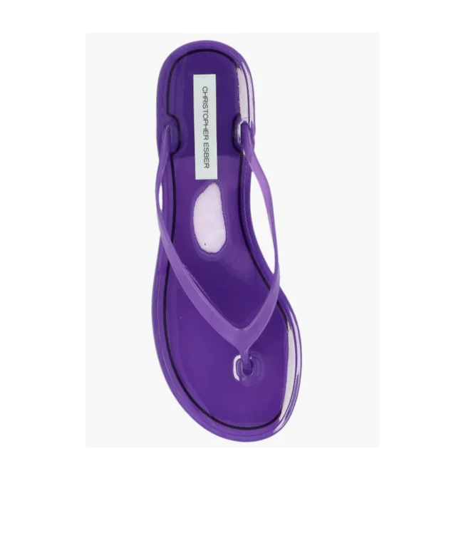Christopher Esber Jo Rubber Flip-Flops, photo 2 of 2 from SENSER