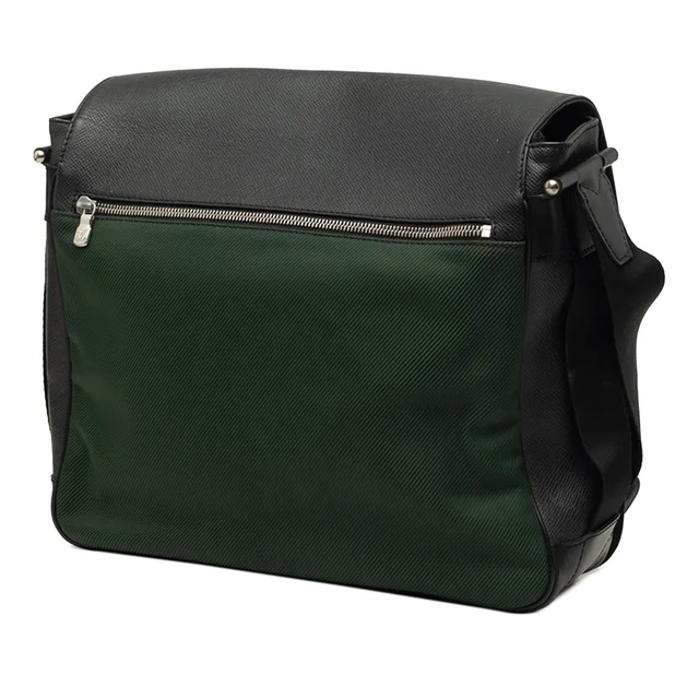 Black Louis Vuitton Taiga Viktor Crossbody Bag in Black Leather from Designer Revival, photo 2 of 2