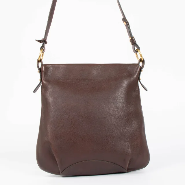 Delvaux Flou MM Crossbody in Brown Leather from Labellov, photo 3 of 4