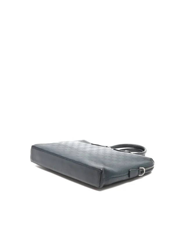 Louis Vuitton Damier Infini Porte Documents Jour Business Bag in Leather from A Retro Tale, photo 5 of 8