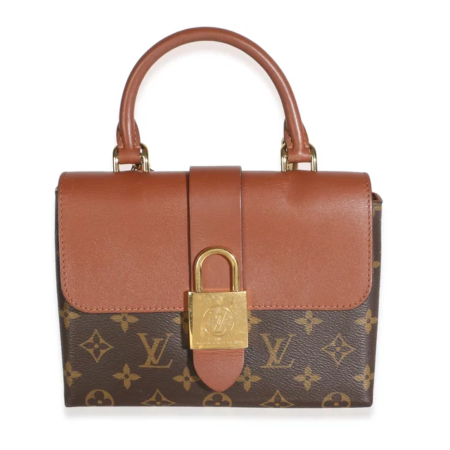 Louis Vuitton Caramel Monogram Canvas Locky BB in Coated canvas from myGemma
