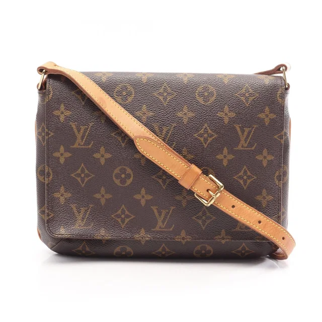 Louis Vuitton Shoulder Bag Musette Tango Short Strap Canvas Leather in Canvas from The Reluxe