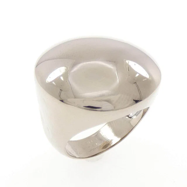 Cartier Nouvelle Vague 750 White Gold Ring Size 11 in White from LuxUness