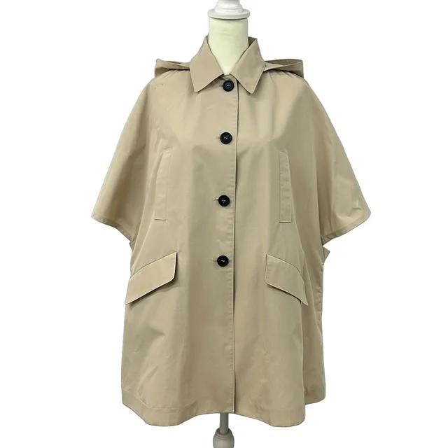 Prada Poncho S Beige in Beige from The Reluxe