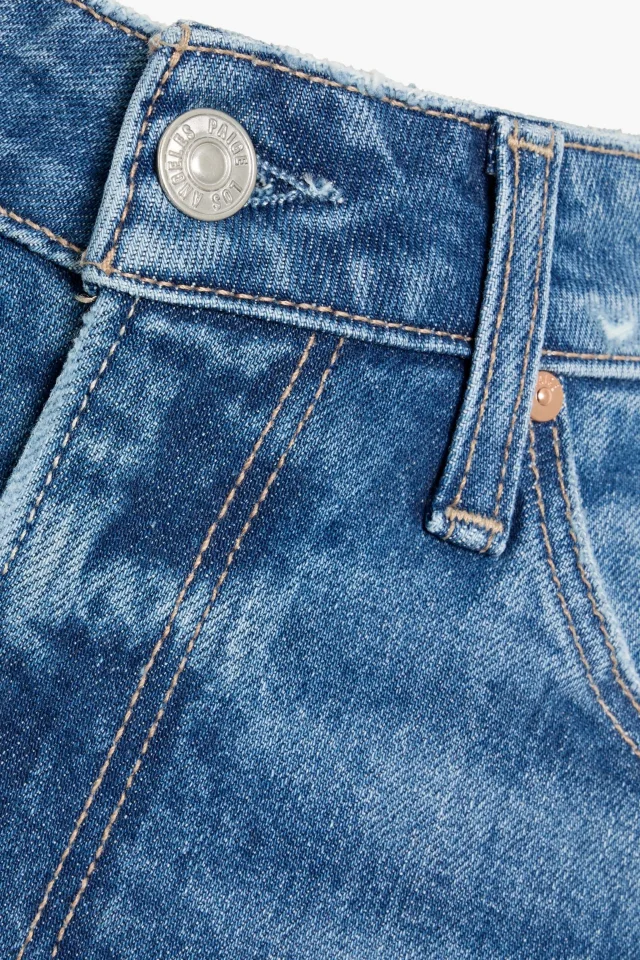 Paige Sarah High-Rise Straight-Leg Jeans in Blue, photo 4 of 4 from THE OUTNET