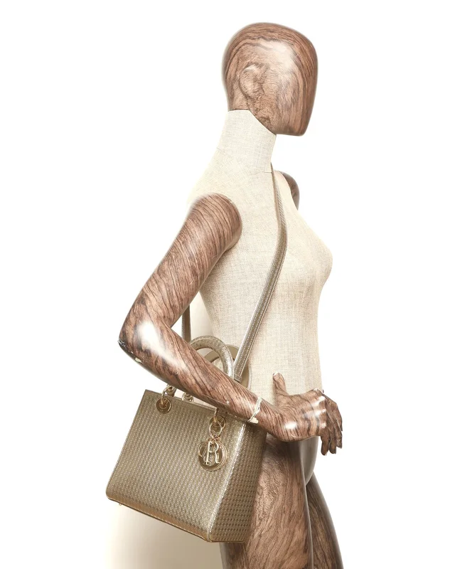Medium Cannage Lady Dior Bag in Leather from A Retro Tale, photo 9 of 9
