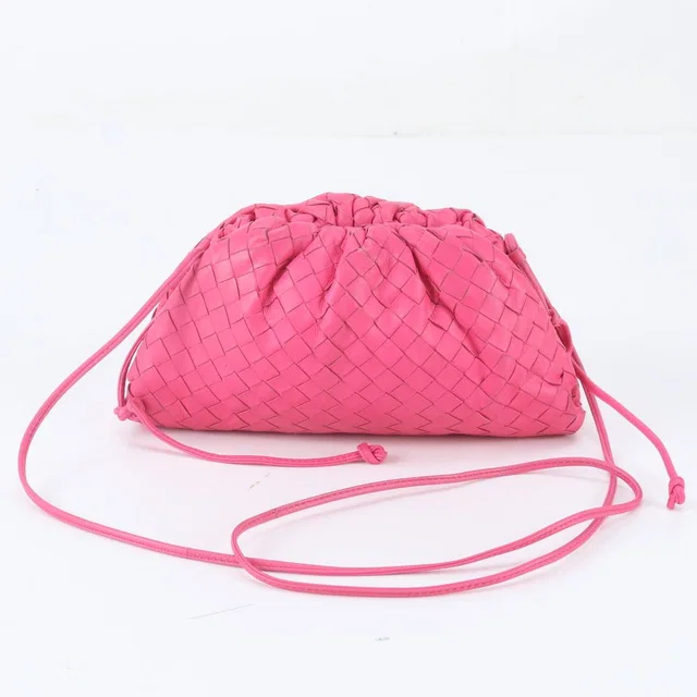 Bottega Veneta Intrecciato Braided the Pouch Leather 2-Way Shoulder Bag in Woven leather from The Reluxe