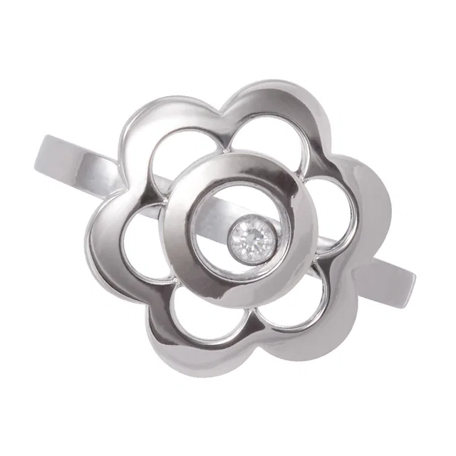 Chopard Happy Diamond Ring in White White Gold from Gray And Sons
