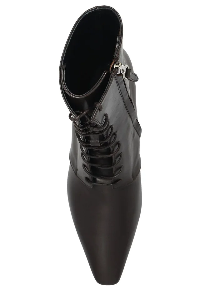 Aeyde Elva Lace-Up Ankle Boots, photo 6 of 6 from SENSER