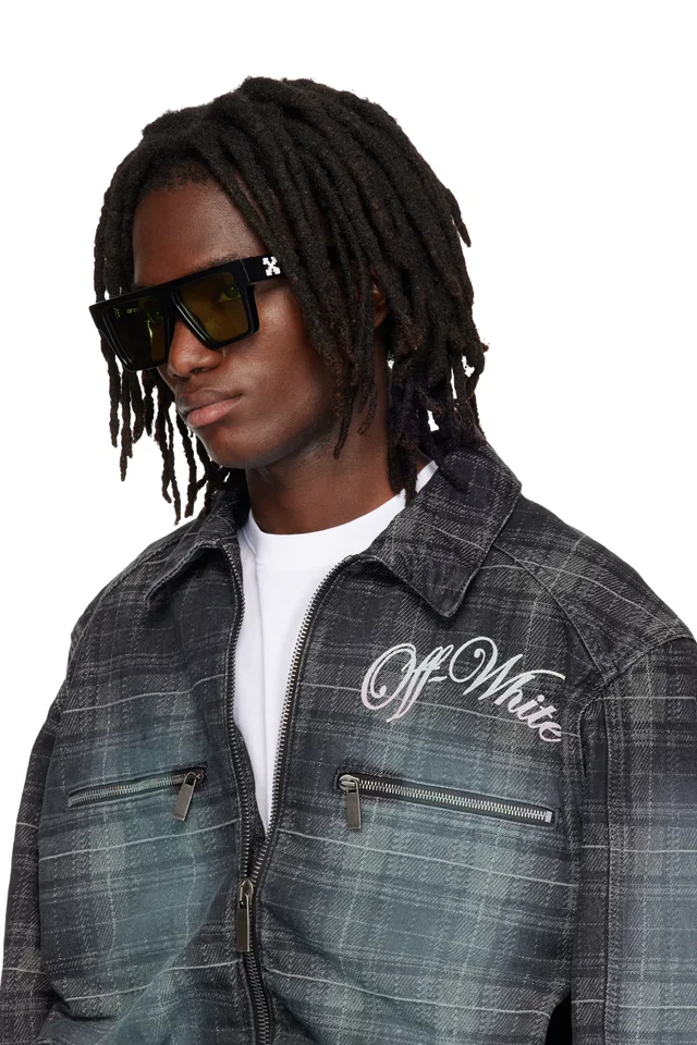 Off-White Black Berkeley Sunglasses, photo 4 of 4 from SSENSE