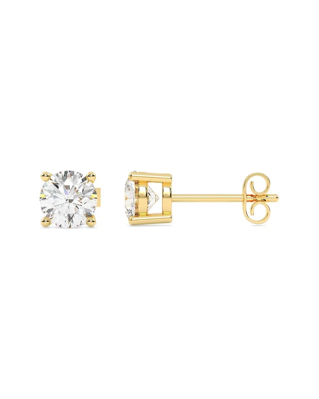 Lab Grown Diamonds 14K 2.00 ct. tw. Lab-Grown Diamond Earrings, image 1 of 1 from Rue La La