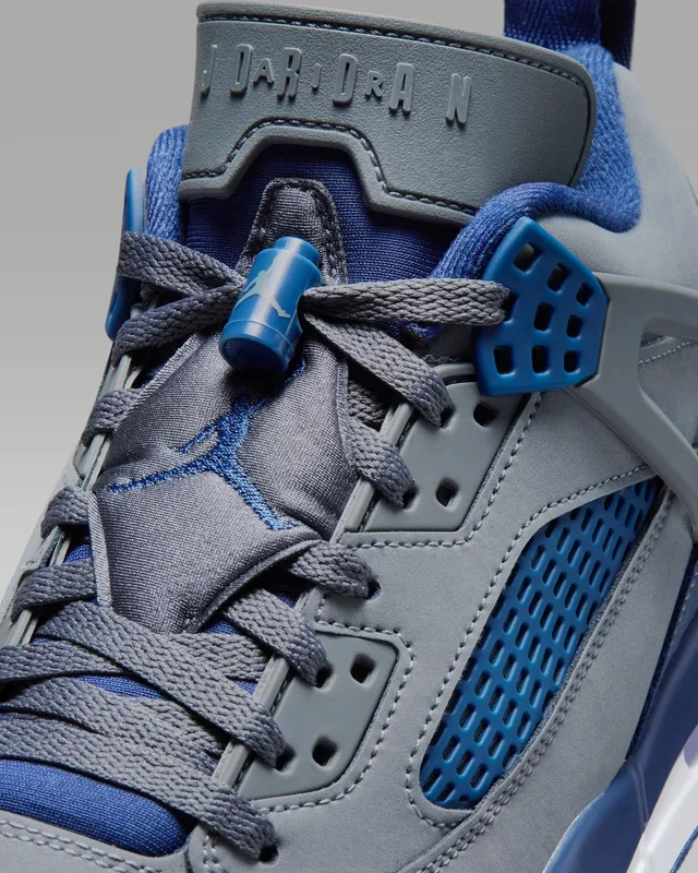Jordan Spizike Low SE in Flint/University Blue/White/Navy, photo 7 of 8 from Nike