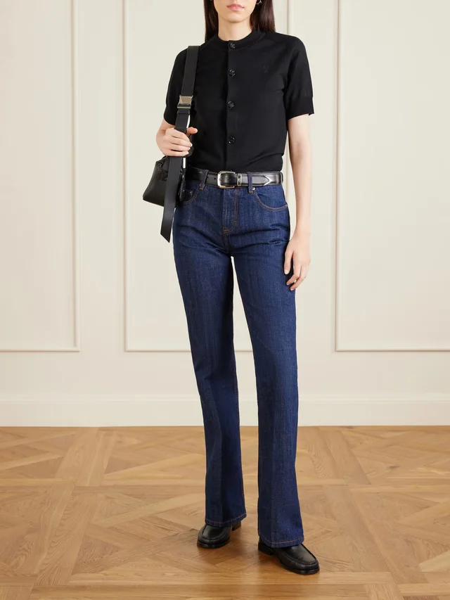 AMI PARIS Bootcut jeans in Blue, photo 2 of 2 from NET-A-PORTER (Canada)