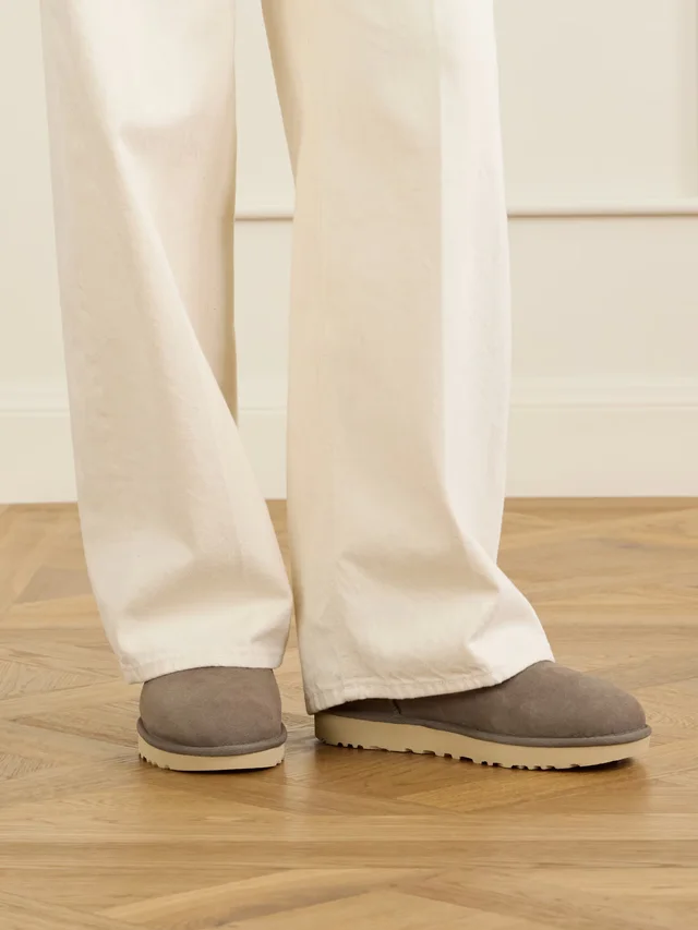 UGG Classic Ultra Mini shearling boots in Grey, photo 2 of 2 from NET-A-PORTER (Canada)